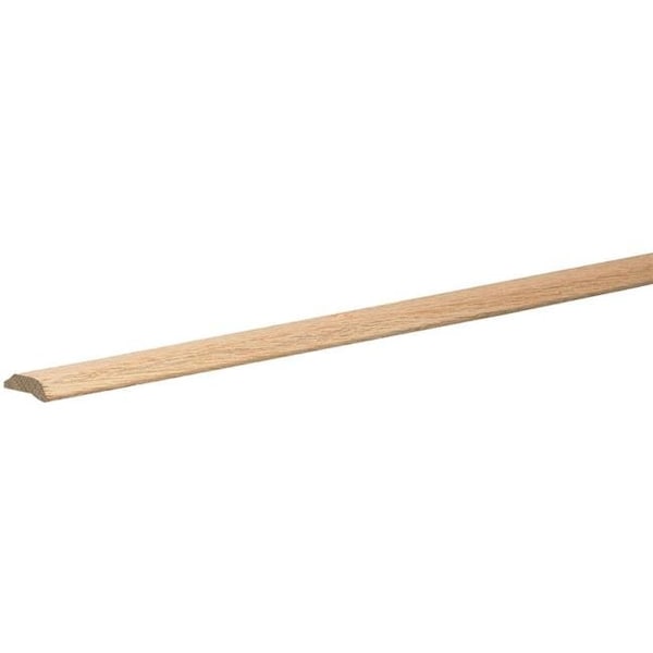 Thermwell Products H112UF6 Carpet Bar Wood; Oak - 1 in. x 6 ft. H112UF6 - main